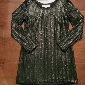 Perfect New Year's Eve Dress The Population Sequin Shift Dress Women's Size L